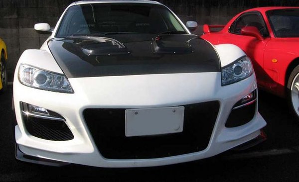 RE Amemiya RX-8 AD エイト FACER D1 後期3型専用 純正フォグランプ装着用