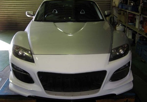 RE Amemiya RX-8 AD エイト FACER D1 前期1～2型専用 純正フォグランプ装着用