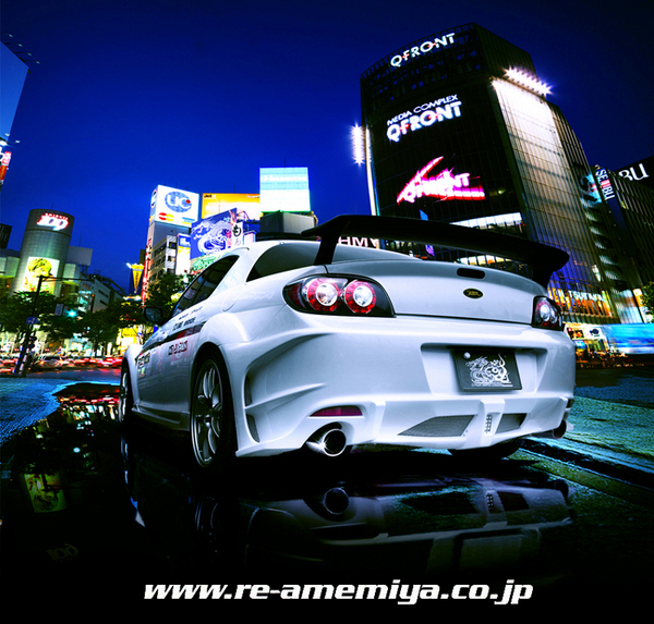 RE Amemiya RX-8 SE3P 後期［３型］専用 ＲＥＡＲ ＢＵＭＰＥＲ Ｄ１