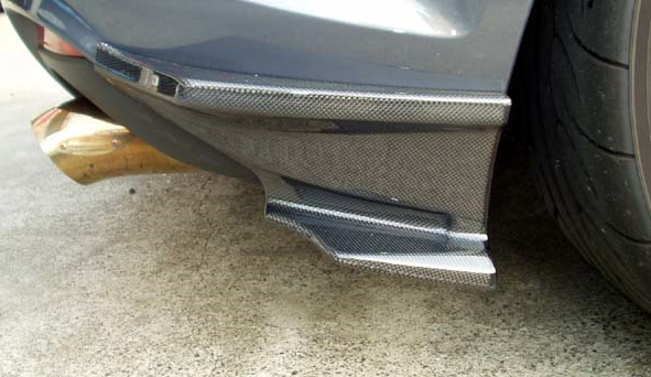 RE Amemiya RX-8 RS 後期 REAR SUPER CANARD/Carbon