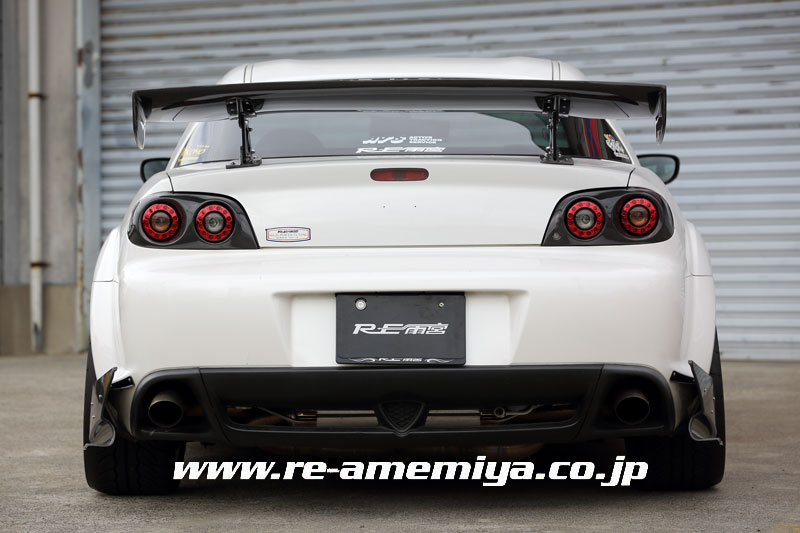 RE Amemiya RX-8 SE3P リヤLEDテールランプフィニッシャー 前期専用