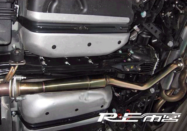 RE Amemiya RX-8 SUPER DolphinTail MufflerRX-8 SUPER DolphinTail ＆ S/CHAMBER after