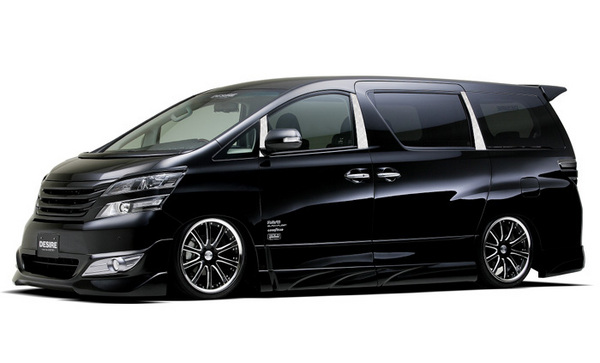 AFFECTION ヴェルファイア 20系 前期 Zグレード DESIRE スペシャル3点セット（フォグ＆パネル付）