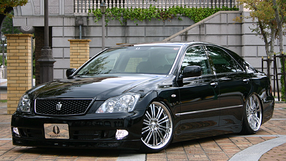 AIMGAIN クラウン GRS182/GRS180 後期 EURO EDITION FRONT BUMPER