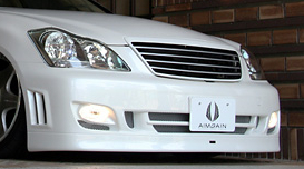 AIMGAIN クラウン GRS182/GRS180 前期 GENERATION FRONT BUMPER