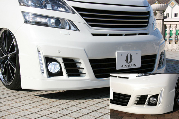 AIMGAIN ヴェルファイア GGH/ANH 前期 純VIP FRONT BUMPER