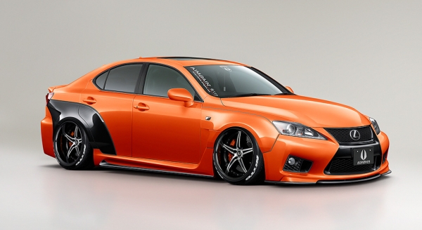 AIMGAIN LEXUS IS F USE20 純VIP GT エアロ3点キット (FB/SS/RB)