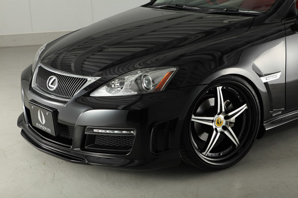 AIMGAIN LEXUS IS-C IS250/350C 純VIP SPORT フロントバンパー（LEDデイライト/メッシュ付）