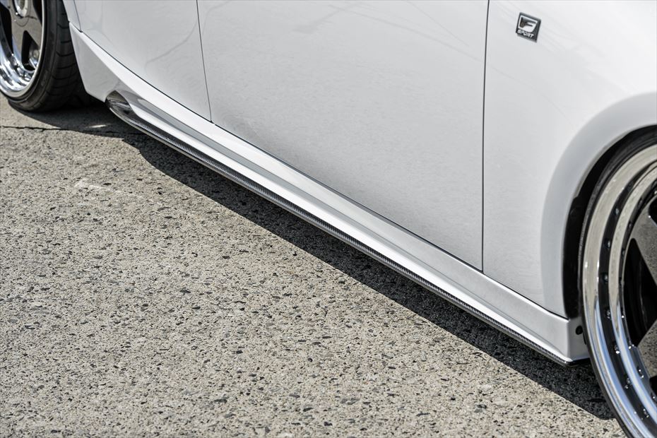 AIMGAIN LEXUS IS 350/300h/200t MC～ versionL・F SPORT 純VIP EXE サイドステップ CFRP