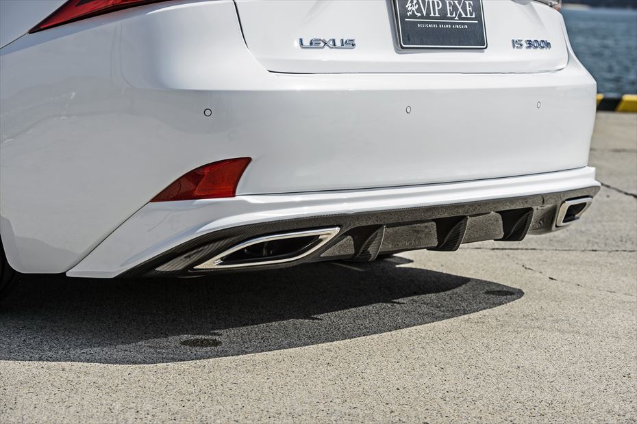 AIMGAIN LEXUS IS 350/300h/200t MC～ versionL・F SPORT 純VIP EXE リアアンダースポイラー