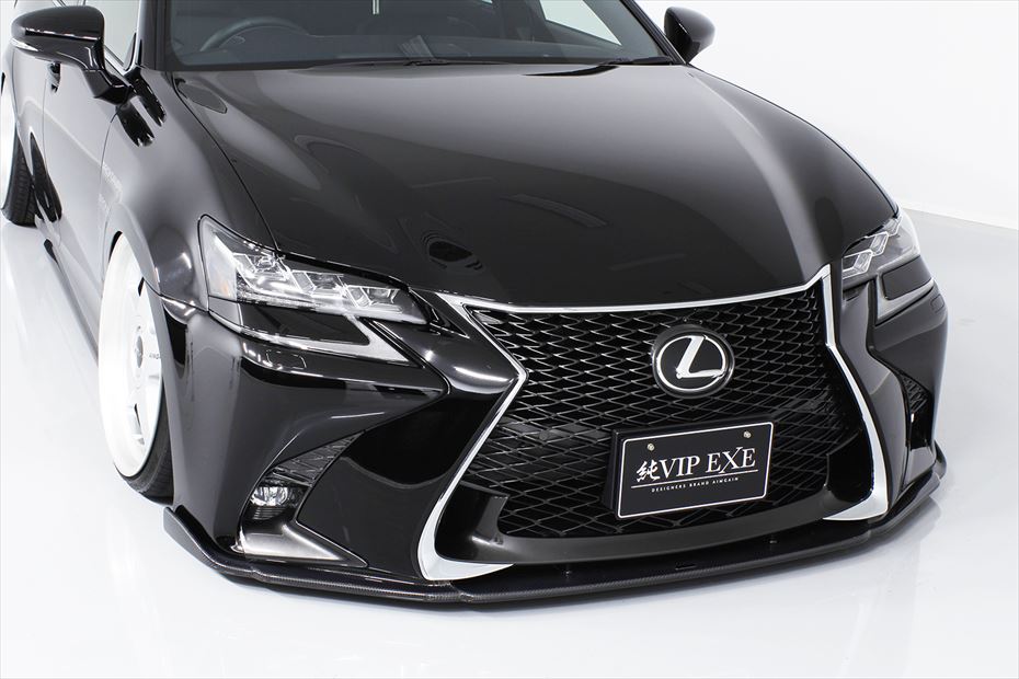 フロントハーフ】AIMGAIN LEXUS GS L1#型 450h/350/250/300h MC～ Fスポーツ 純VIP EXE フロントアンダー スポイラー FRP製- AutoMall オートモール カーパーツカタログ