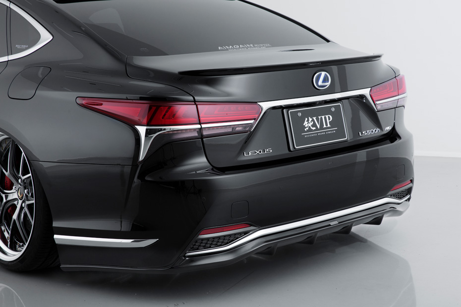 AIMGAIN LEXUS LS500h GVF55 AIMGAIN 純VIPEXE リアアンダースポイラー FRP