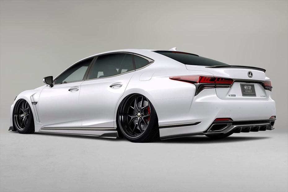 AIMGAIN LEXUS LS500 VXFA60/55 F SPORT AIMGAIN 純VIP SPORT フロントダクトフェンダー（交換タイプ） CFRP