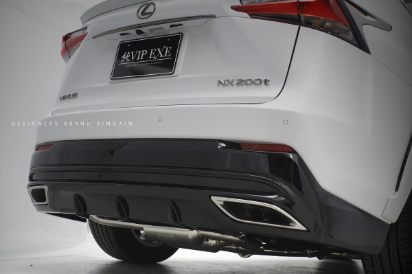 AIMGAIN LEXUS NX AGZ1# NX200t 純VIP EX リアアンダースポイラー type1