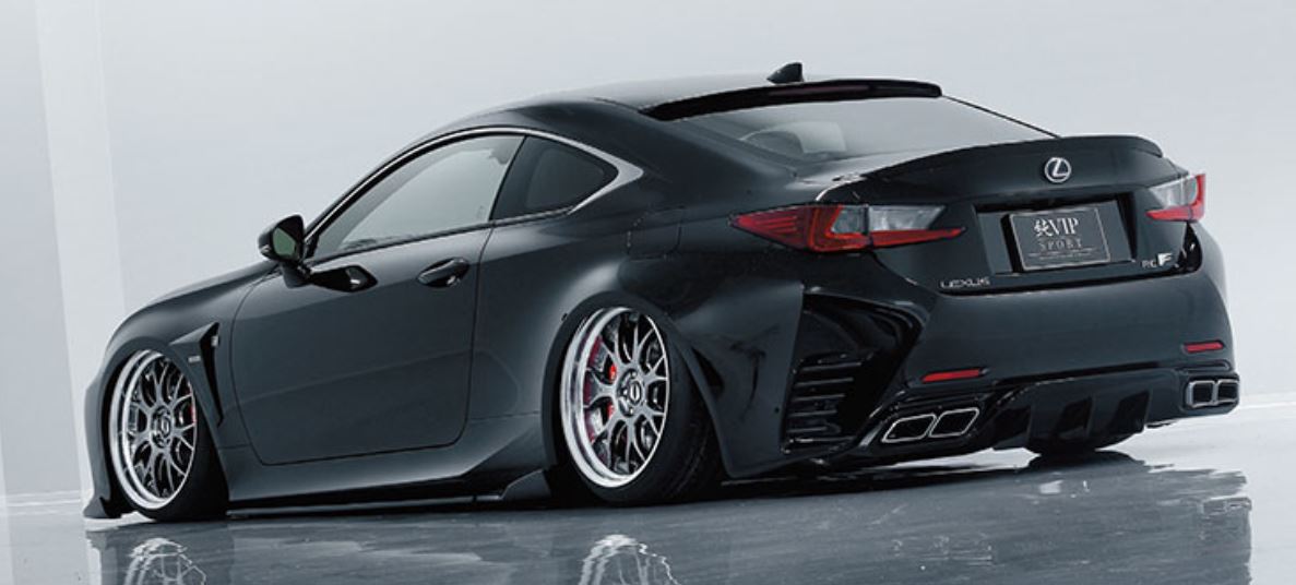 AIMGAIN LEXUS RC [F-SPORT]  純VIP GT FINSHER (TYPE2 専用) (純正マフラー対応マフラーカッター付属)