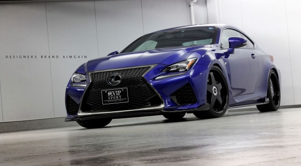 サイドステップ】AIMGAIN LEXUS RC F USC10 純VIP SPORT サイド