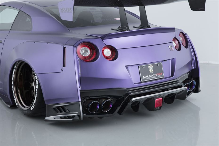 AIMGAIN GT-R R35 AIMGAIN GT type2 リアバンパー
