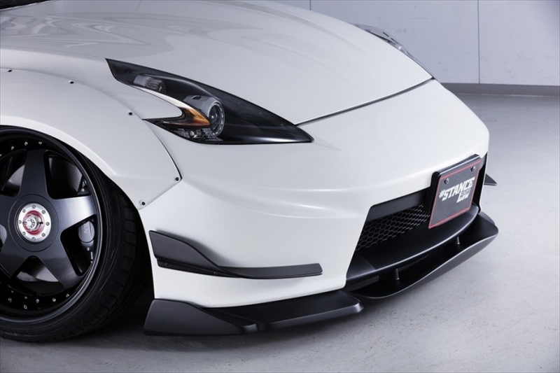 AIMGAIN Fairlady Z Z34/370Z FRONT BUMPER+UNDER LIP type1