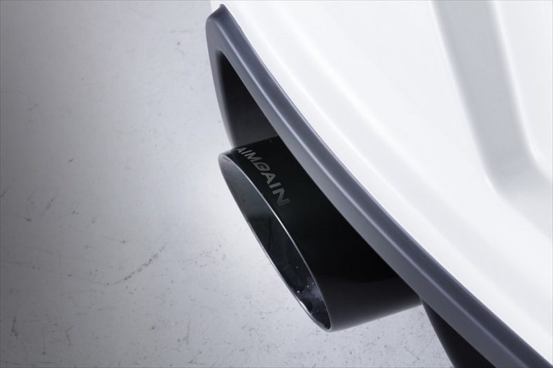 AIMGAIN Fairlady Z Z34/370Z BLUE SHOT LOOP MUFFLER（125Φシングル）