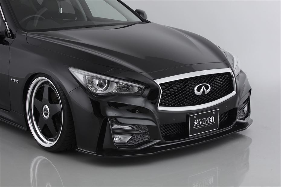 AIMGAIN SKYLINE V37 純VIP GT フロントバンパースポイラー
