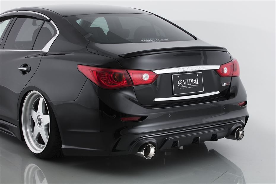 AIMGAIN SKYLINE V37 純VIP GT リアバンパースポイラー