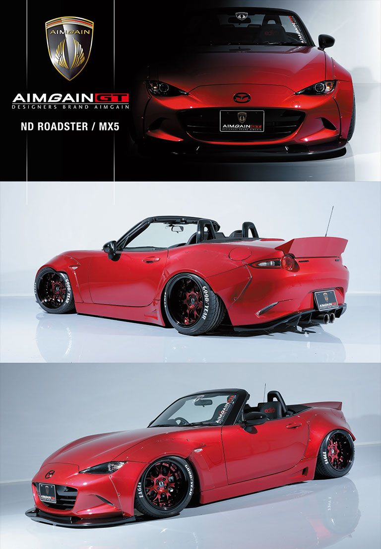 AIMGAIN ND ROADSTAR SIDESTEP ワイドフェンダー用