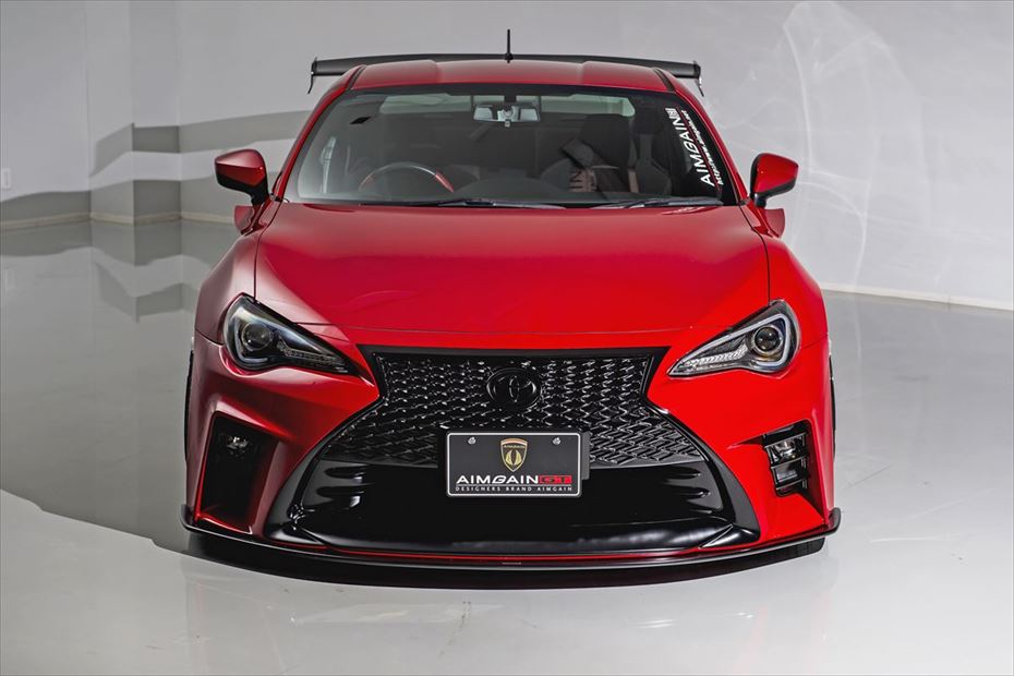 AIMGAIN BRZ ZC6 NORMAL VERSION GTループマフラー（メイン60Φ－50Φ テール125Φ）