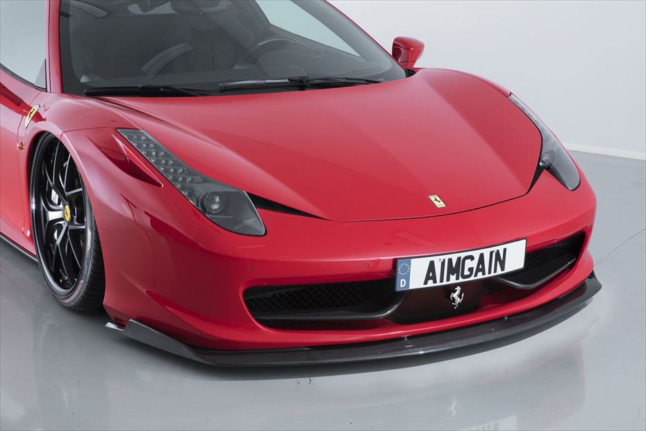 AIMGAIN FERRARI 458 Itaria フロントアンダースポイラー