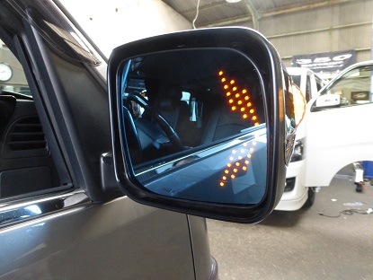 ARJ NV350キャラバン LED ウィングミラー
