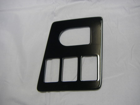 ARJ デュアリス 3Dインテリアパネル ミラースイッチ部分