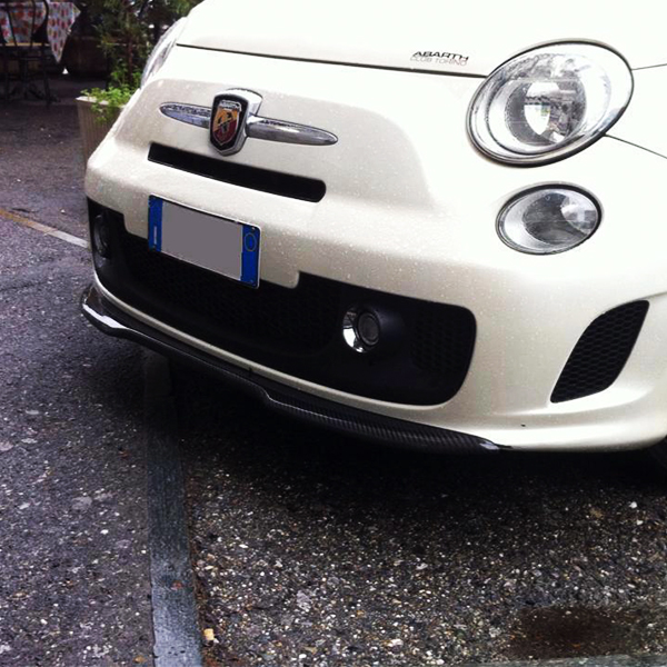 ANYS INTERNATIONAL ABARTH 500 by KOSHI Carbon Solutions カーボン フロントスプリッター