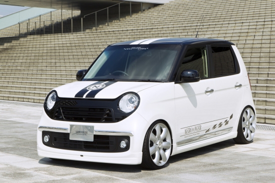 AERO OVER N-ONE JG系 プレミアム エアロ3P+エクステンションマフラーカッターセット