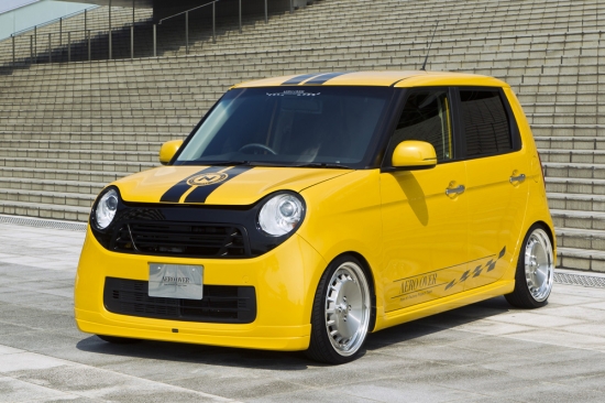 AERO OVER N-ONE JG系 G/GL エアロ3P+エクステンションマフラーカッターセット