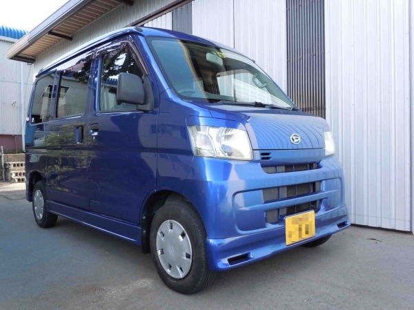 Vondy ピクシスバン S321M/S331M(4WD)  エアロ3点セット （フロントハーフ/サイドステップ/リアハーフ） FRP製 黒ゲルコート仕上げ