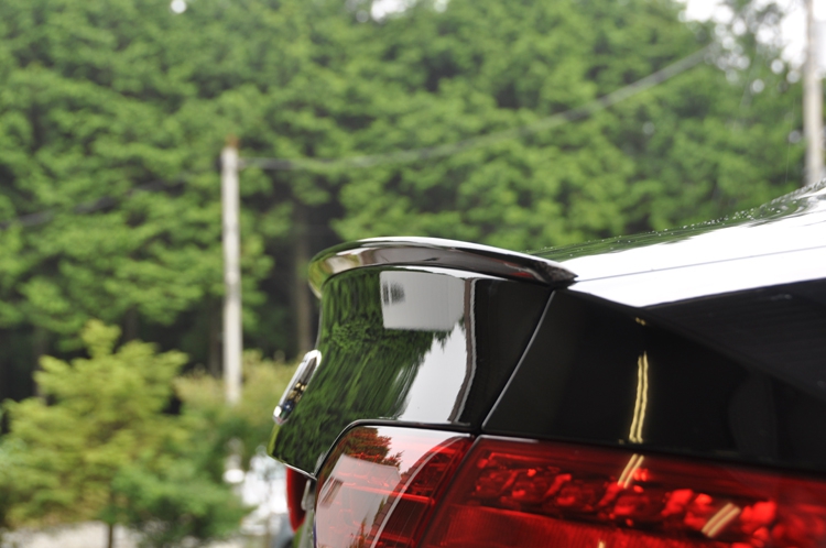 AS SPORT Audi A5 クーペ カーボンリアガーニーフラップ