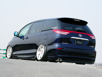 AVANZARE GSR ESTIMA INTERESSE SPORT 専用マフラー （左右出し）