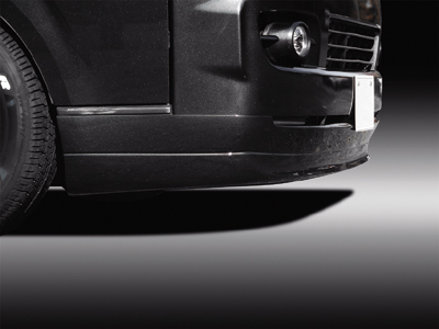 AVANZARE ハイエース 200系 ワイドボディ GL/DX リアハーフスポイラー (ウレタン)