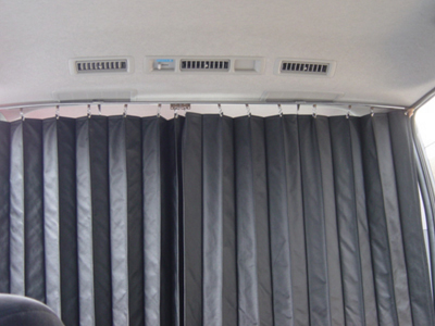 AVANZARE ハイエース 200系 ワイドボディ GL/DX プライバシーレザーカーテン