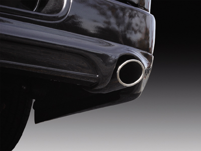 AVANZARE ハイエース 200系 ワイドボディ GL/DX NOMAL COVERED SLASH MUFFLER Ver.1 ステンレス