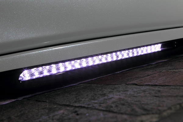 AVANZARE ヴェルファイア GGH/ANH20.25 Zグレード 前期 サイドステップ用 ポジションLEDテープ