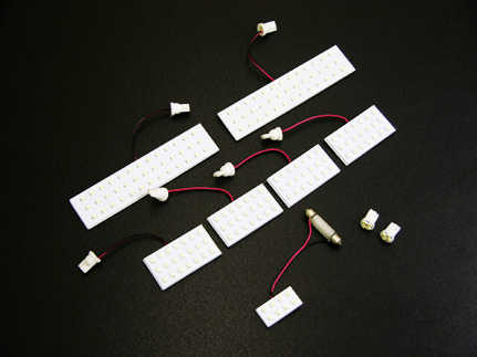 AVANZARE ヴェルファイア 20系 スーパーホワイトLEDルームライトセット