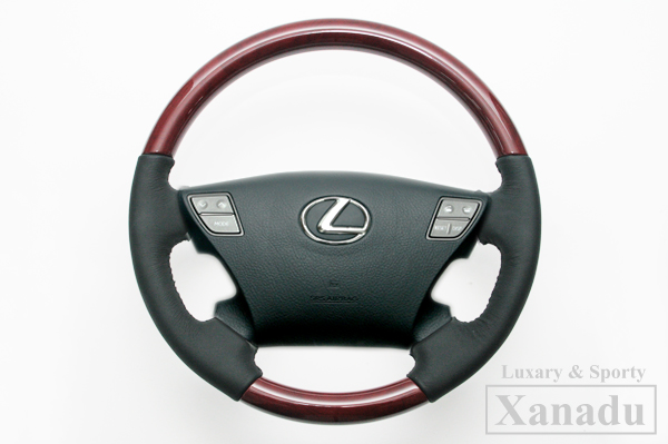 ステアリング】AVEST LEXUS LS460/600 前期 ウッドコンビ