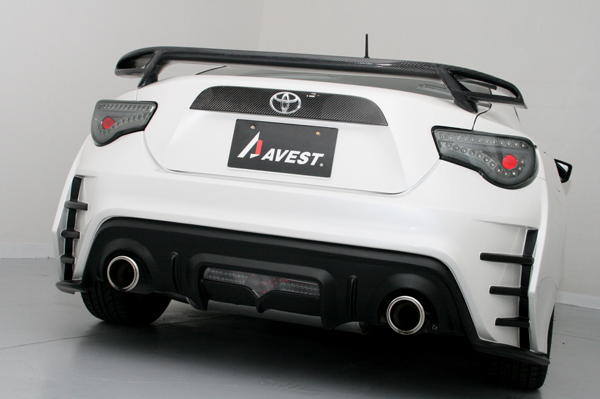 リアウイング / リアスポイラー】AVEST BRZ ZC6 カーボンリア リアウイング / リアスポイラー】AVEST BRZ ZC6 カーボンリア
