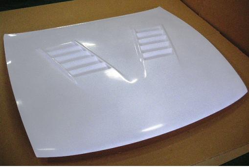 AERO WORKS シルビア S13 ボンネット ダクト付き