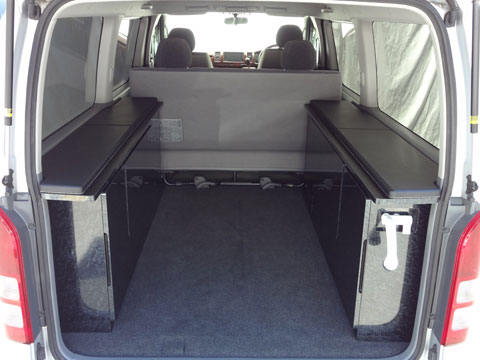 BUBRY CUSTOMS ハイエース 200系 車中泊 ベッドキット スタンダードキット