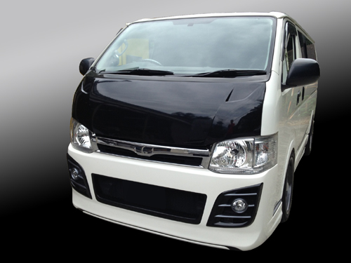 BLESS ハイエース 200系 標準ボディ クールフェイスボンネット FRP製