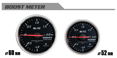 BLITZ レーシングメーター SD φ52 BOOST METER