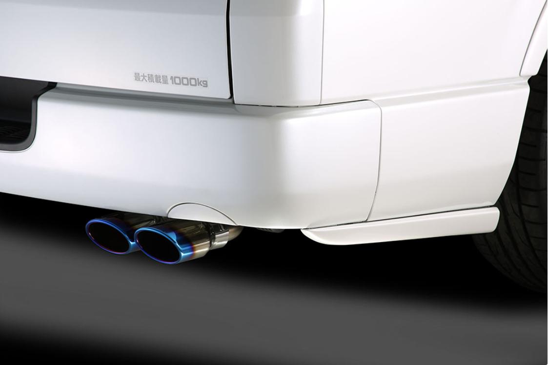 BLITZ ハイエース / レジアスエース 200系 標準/ワイドボディ KDH2#/ TRH2#/GDH2#  AERO SPEED バンパーフラッドリッド