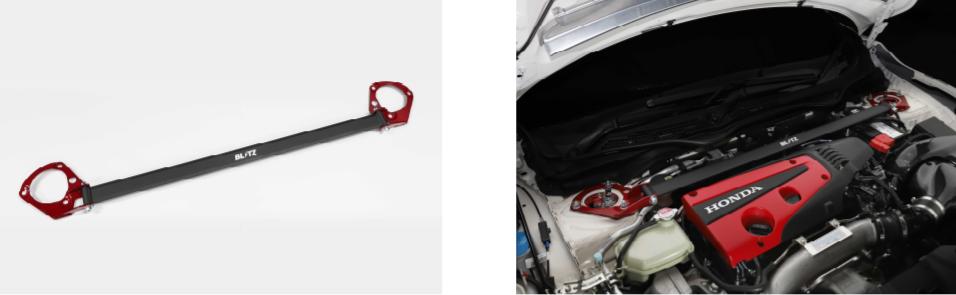 BLITZ シビック TYPE R FK8 ストラットタワーバー