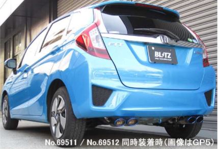 BLITZ フィット GK3 ニュルスペック オーバルTi